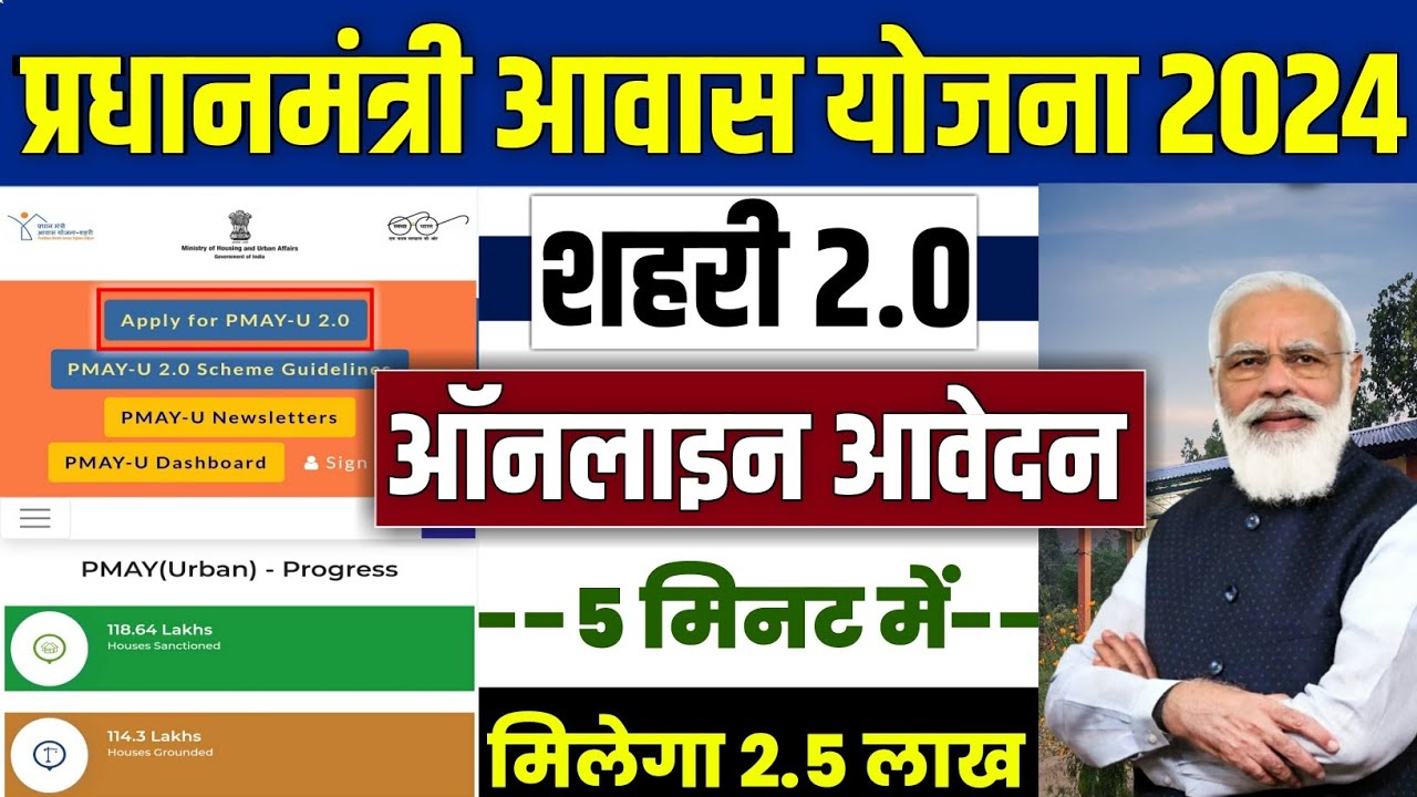 Pradhan Mantri Awas Yojana Urban 2024