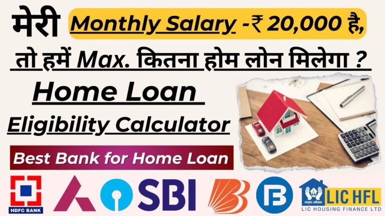 20k Salary Par Kitna Loan Mil Sakta Hai