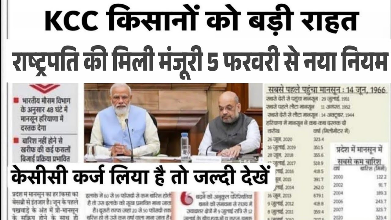 2025 में KCC लोन माफी किसानों को मिलेगा बड़ा तोहफा, जानें पूरी जानकारी!