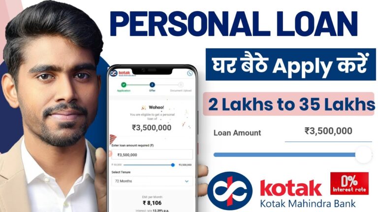 Kotak Bank Personal Loan 2025