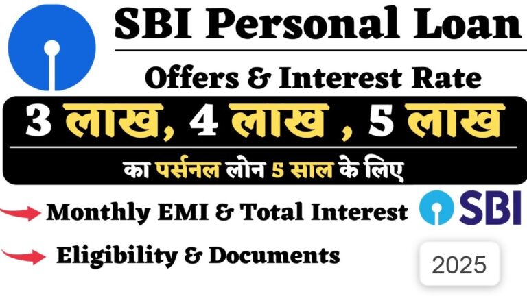 SBI पर्सनल लोन 2025